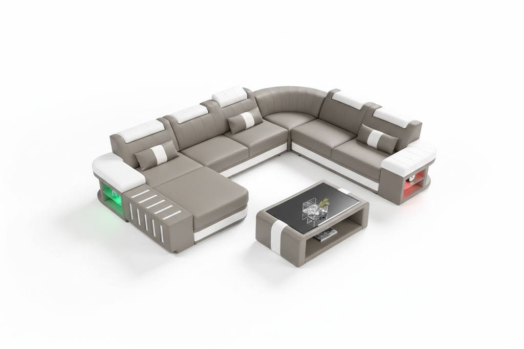 Angelas-Modern-Leather-Sectional-White-Background-Overhead-Shadow