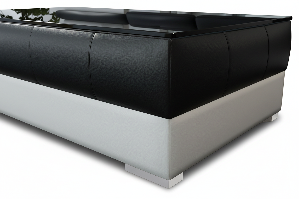 Aqui Coffee Table - Three-Tier Construction Detail