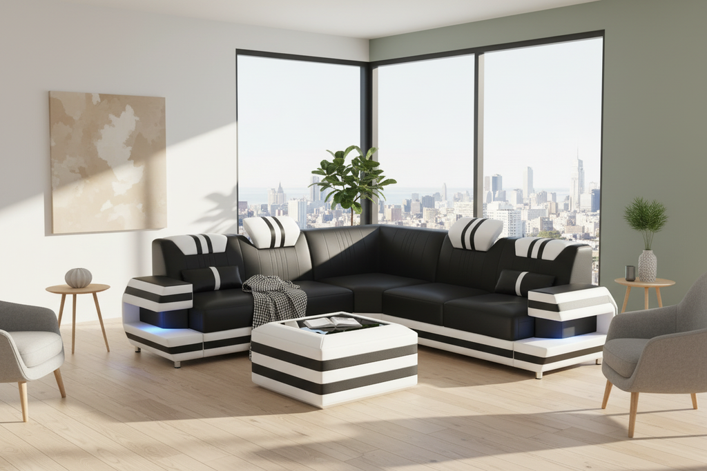 Aura Corner Sectional Scandinavian