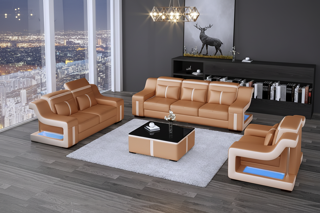 Lisa orange white urban