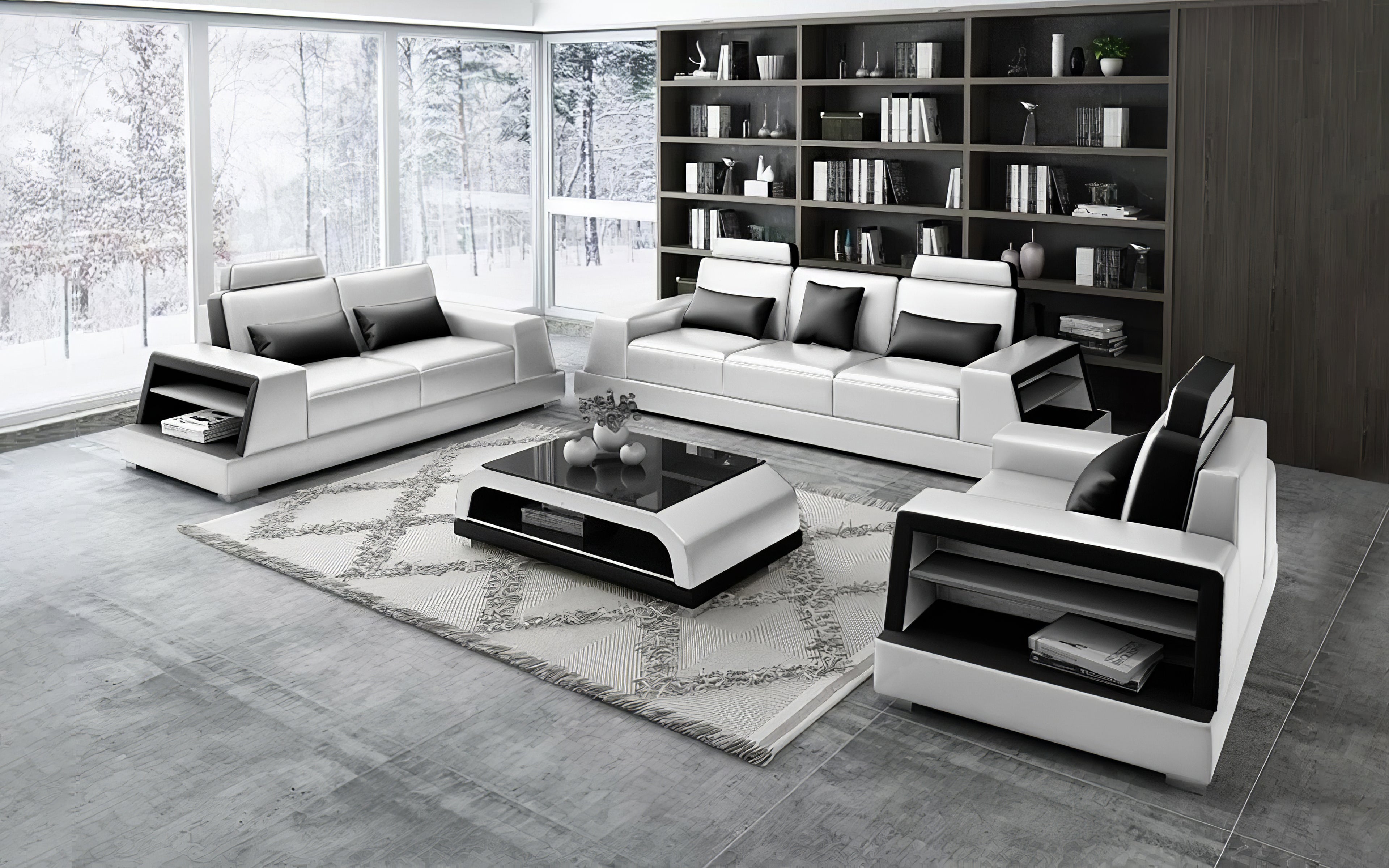 CIVIA Living System — Open Lounge Configuration