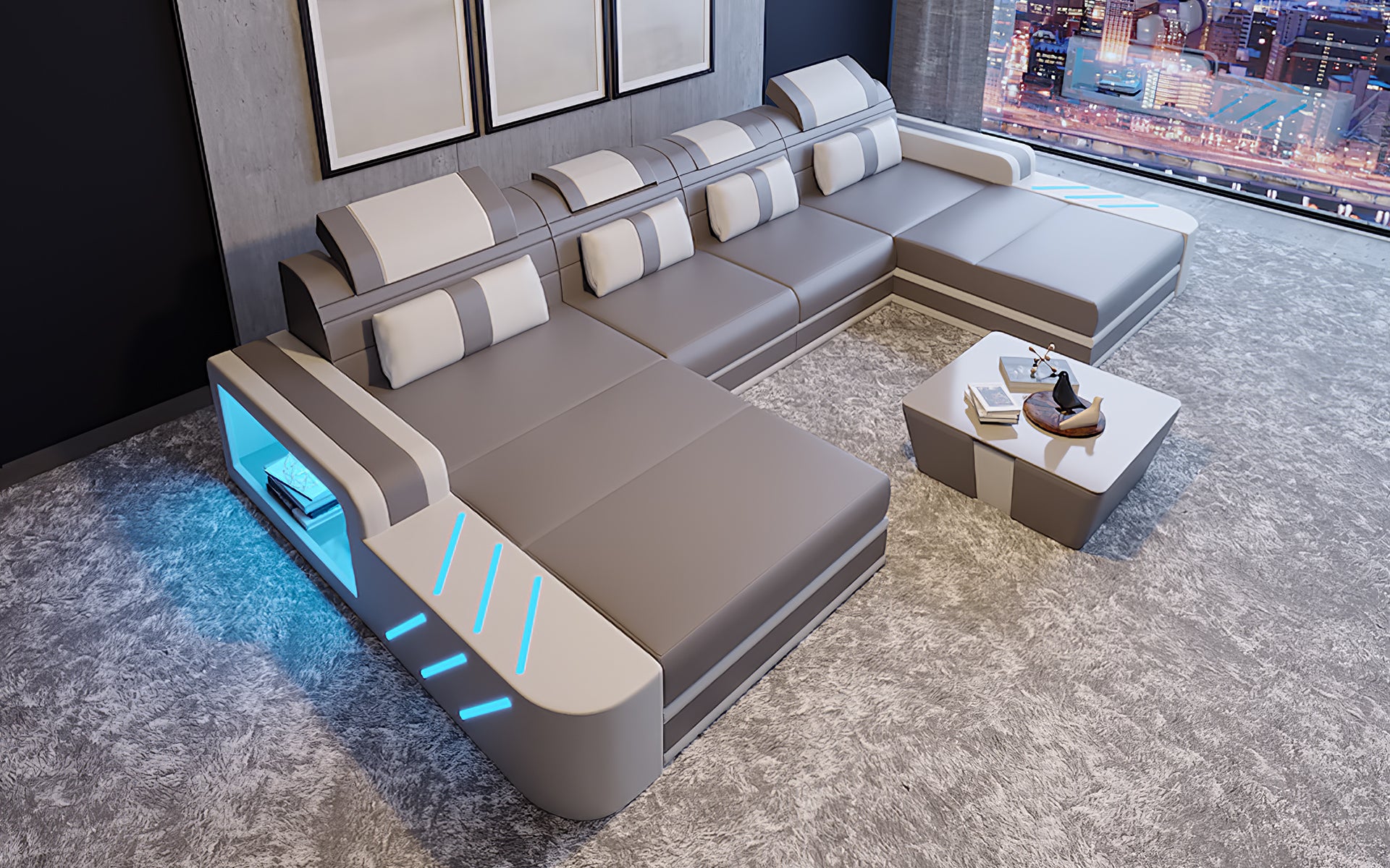 Ralutic Large Sectional