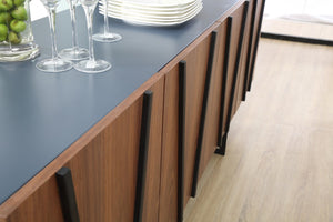 Wood Buffet Table